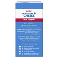 slide 3 of 17, Meijer Thick and Cheesy Macaroni & Cheese, 7.25 oz