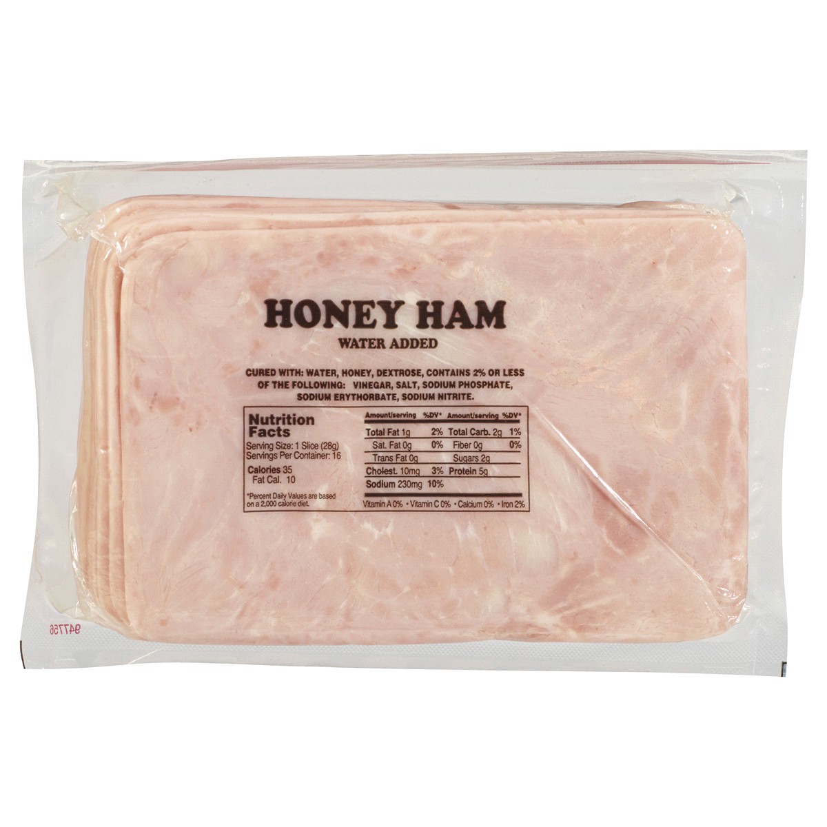 slide 2 of 2, Meijer Honey Ham Lunchmeat, 16 oz