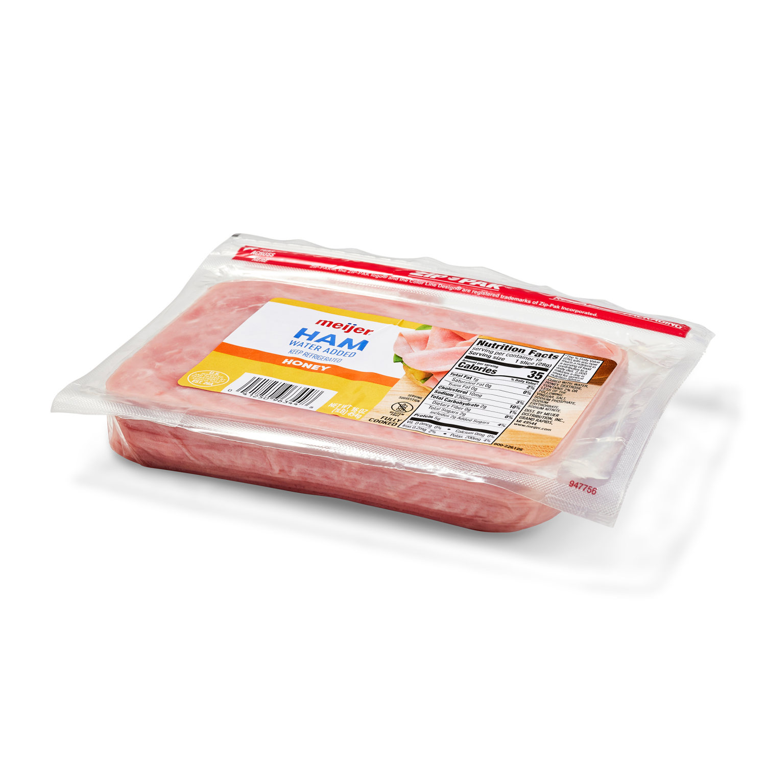 slide 2 of 3, Meijer Honey Ham Lunchmeat, 16 oz, 16 oz