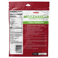 slide 4 of 5, Meijer Finely Shredded Mozzarella Cheese, 8 oz