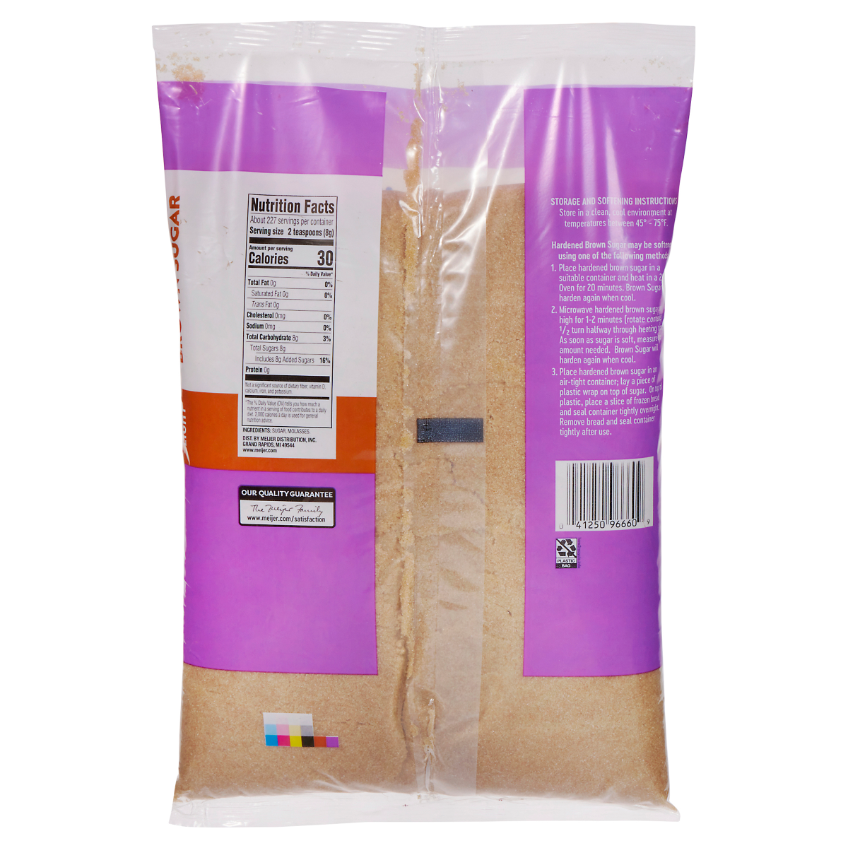 slide 2 of 2, Meijer Light Brown Sugar, 4 lb