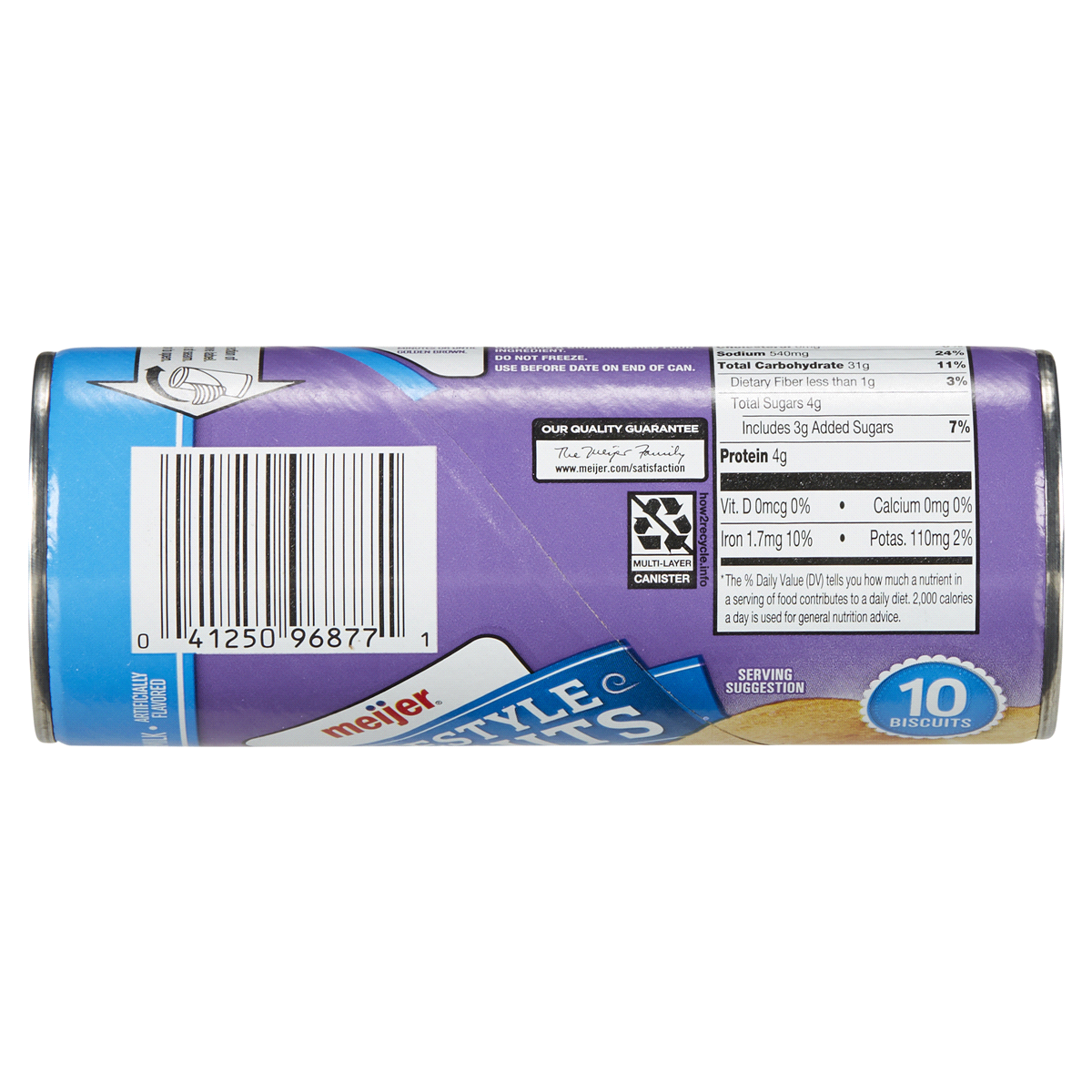 slide 2 of 29, Meijer Buttermilk Biscuits, 7.5 oz