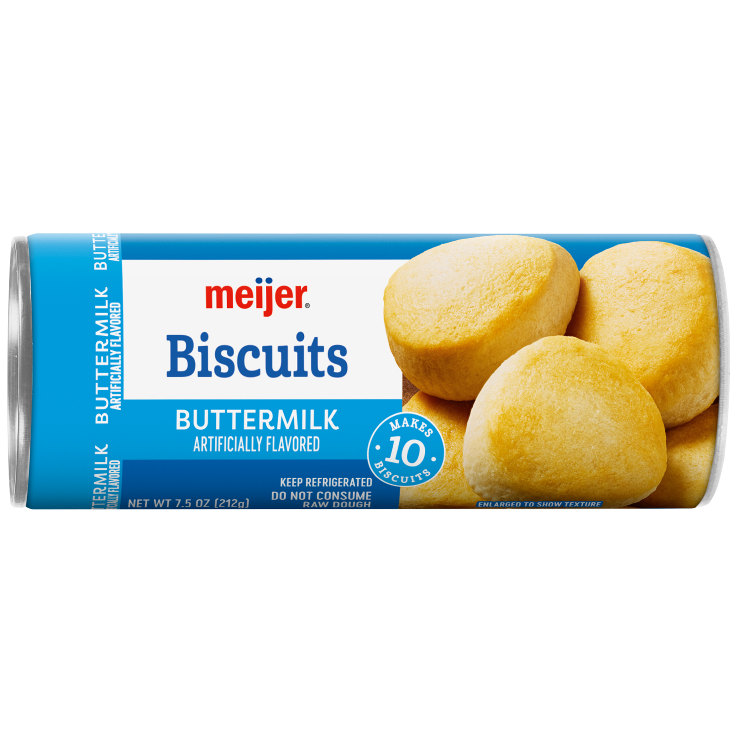 slide 1 of 4, Meijer Buttermilk Biscuits, 7.5 oz