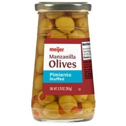 Meijer Minced Pimiento Stuffed Manzanilla Olives