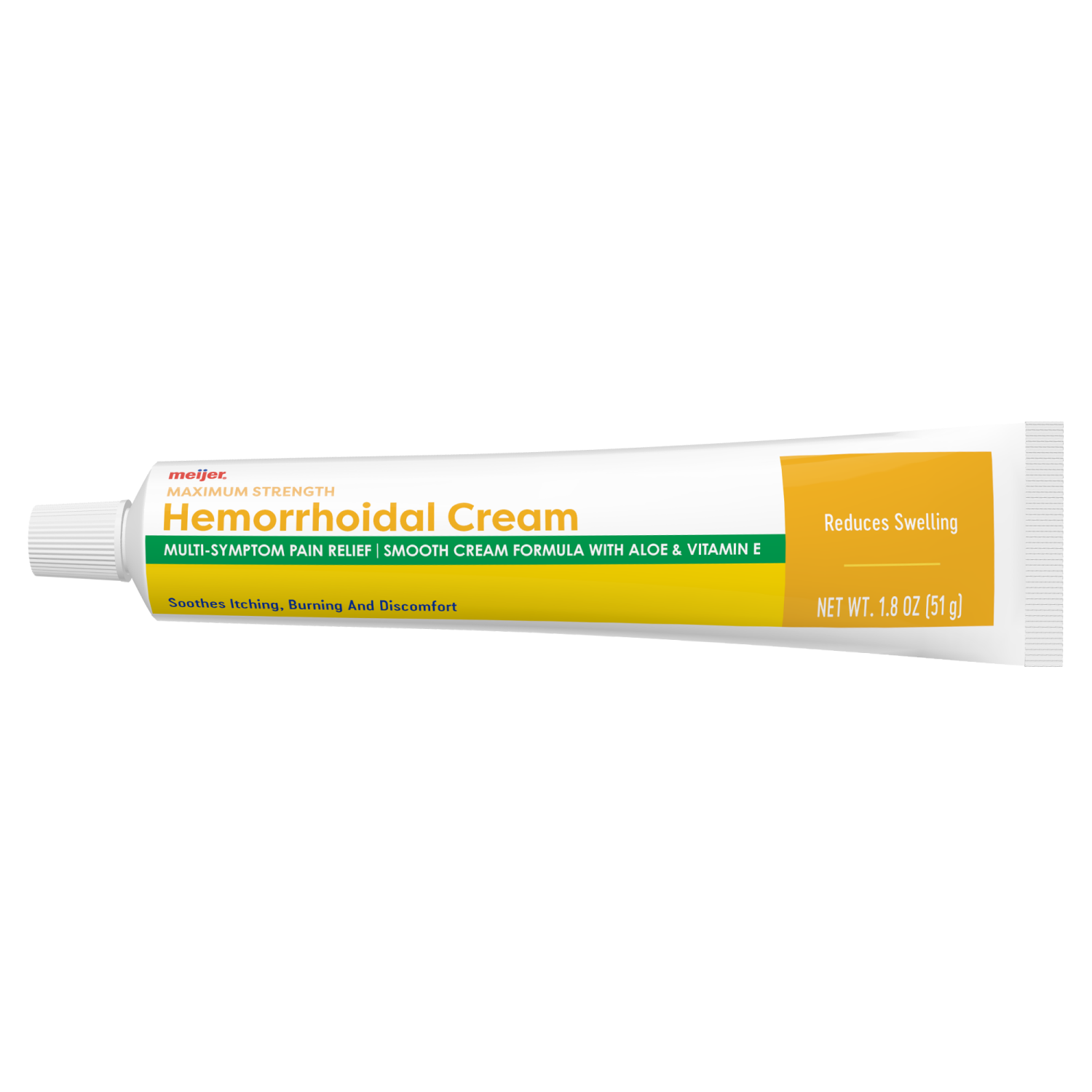slide 3 of 8, Meijer Maximum Strength Hemorrhoidal Cream, 1.8 oz