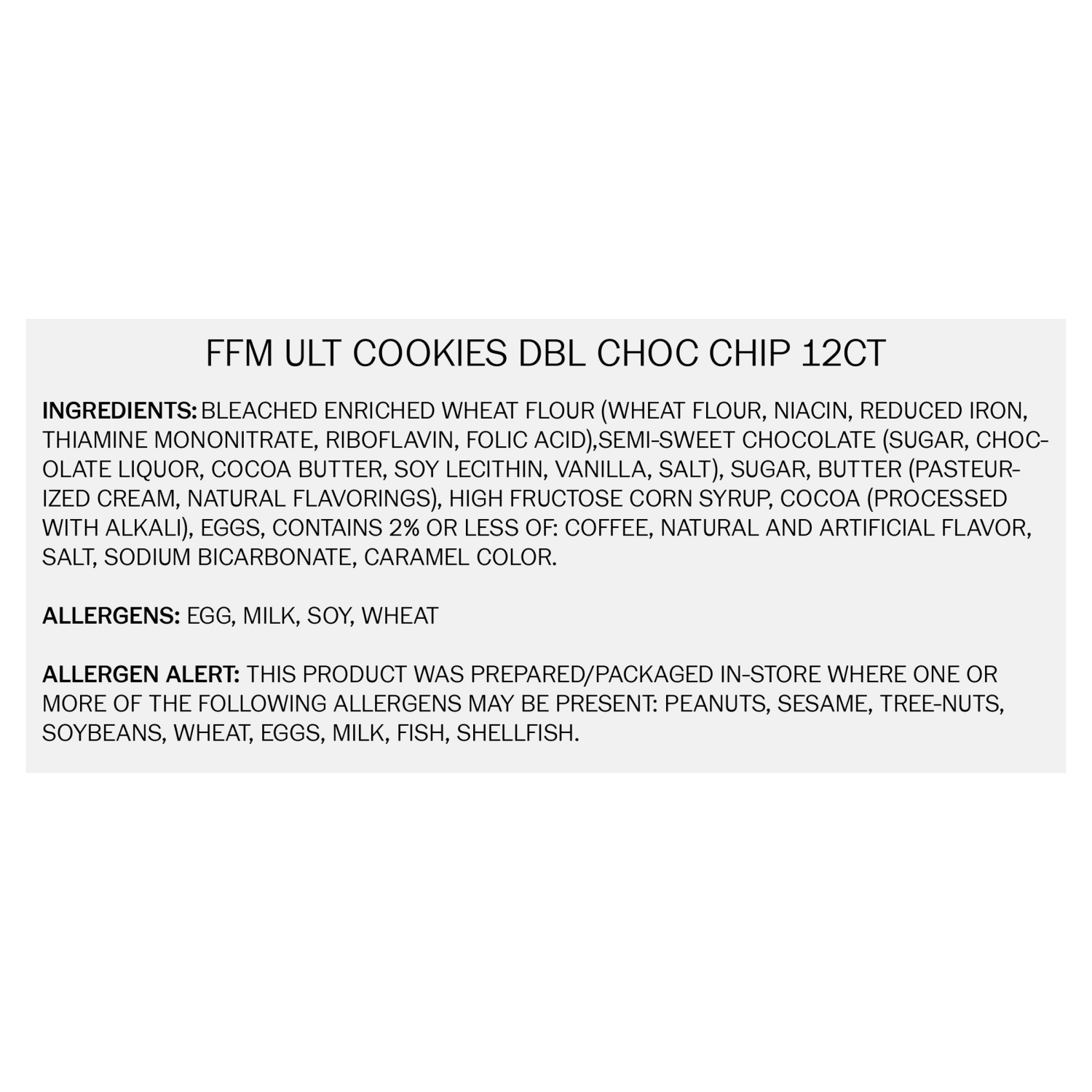 slide 2 of 3, Fresh from Meijer Ultimate Double Chocolate Cookies, 12 Count, 12 ct