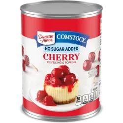 Comstock No Sugar Added Cherry Pie Filling and Topping, 20 oz.