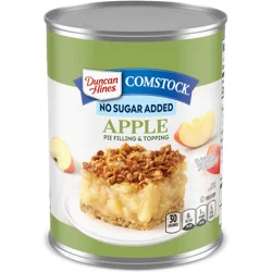 Comstock No Sugar Added Apple Pie Filling and Topping, 20 oz.