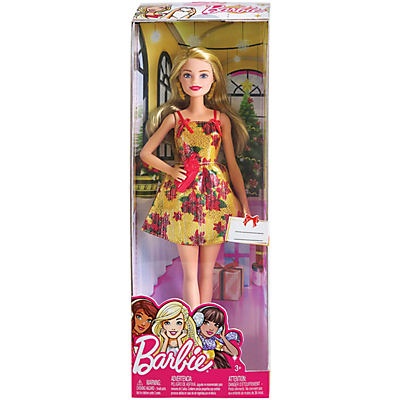 slide 1 of 1, Holiday Barbie, 1 ct