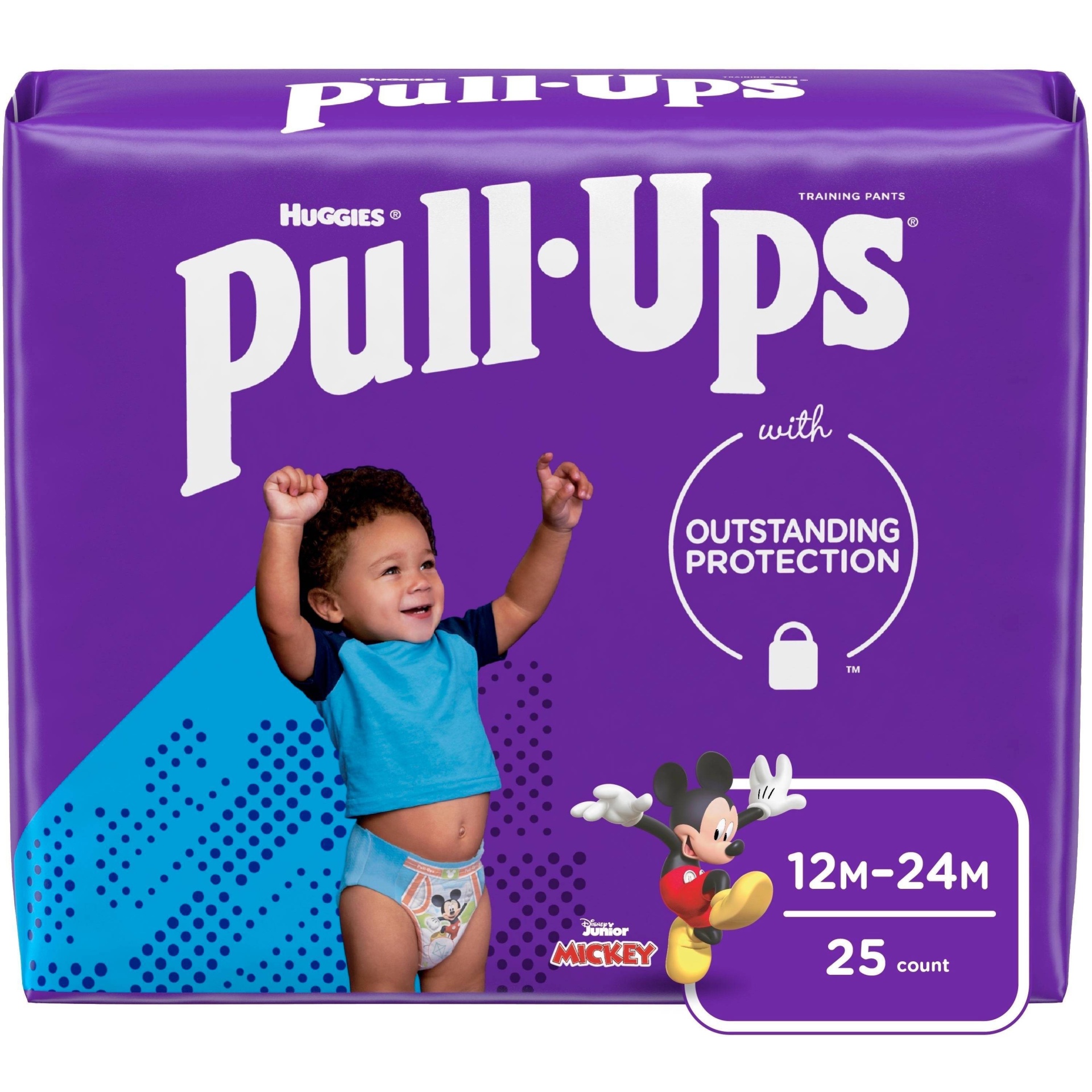 slide 1 of 1, Huggies Pull-Ups Boys' Learning Designs Training Pants Jumbo Pack - Size 12-24M, 25 ct