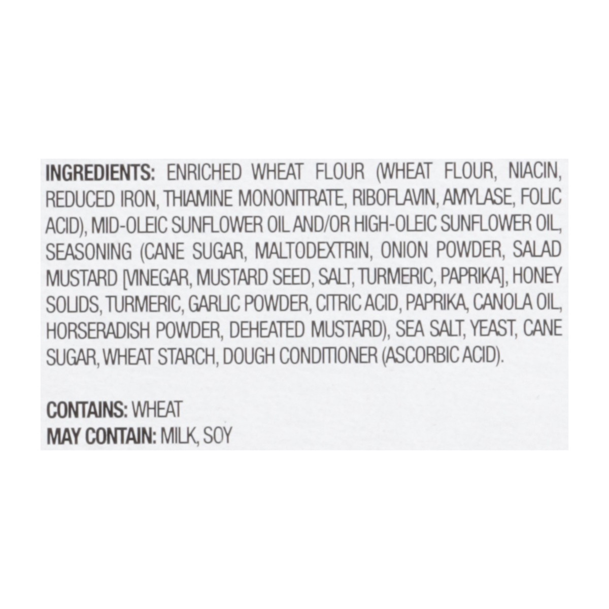 slide 7 of 13, Pretzelized Snacks Oven Baked Pretzel Honey Mustard Crackers Bite Sized 6.5 oz, 6.5 oz