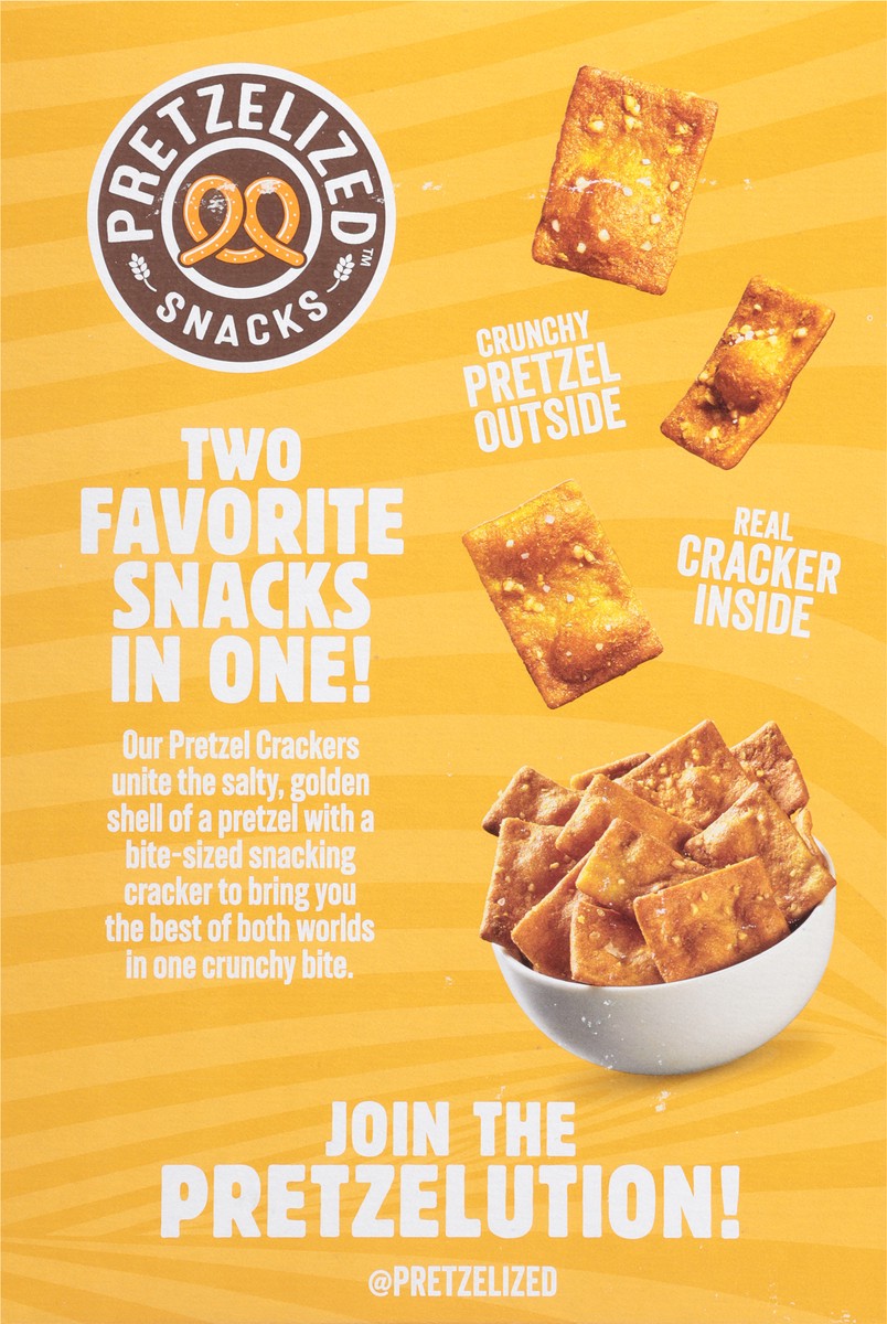 slide 3 of 13, Pretzelized Snacks Oven Baked Pretzel Honey Mustard Crackers Bite Sized 6.5 oz, 6.5 oz