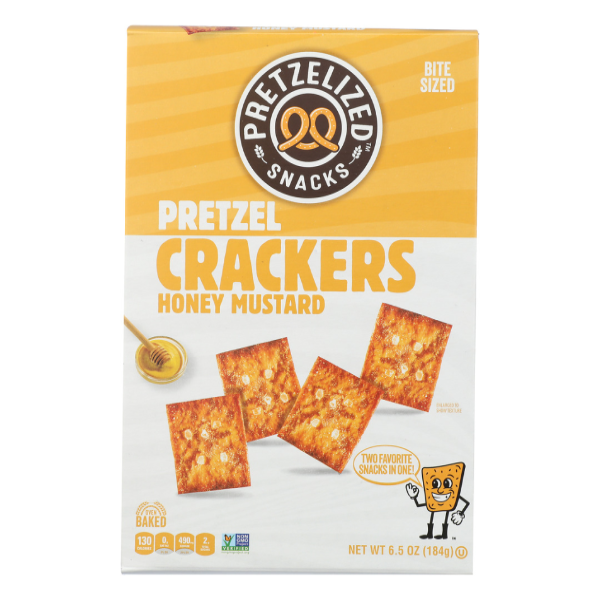 slide 1 of 1, Pretzelized Snacks Honey Mustard Pretzel, 6.5 oz