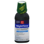 slide 1 of 1, Harris Teeter NightTime Cold & Flu, 12 oz