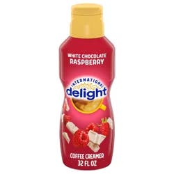 International Delight Coffee Creamer, White Chocolate Raspberry, 32 FL OZ Bottle