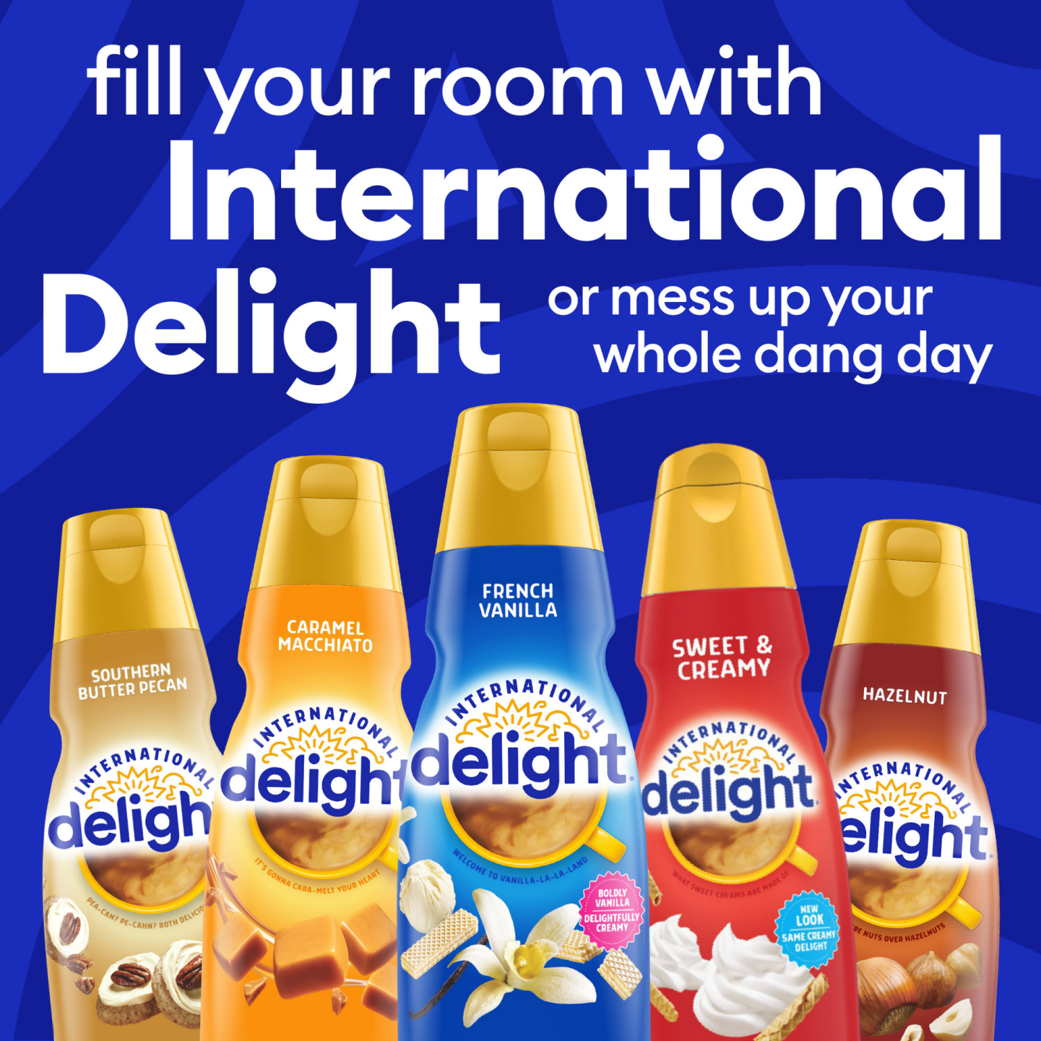 slide 7 of 8, International Delight Coffee Creamer, French Vanilla, 32 FL OZ Bottle, 32 fl oz