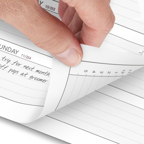 slide 2 of 7, AT-A-GLANCE® 2026 Weekly Planner Refill, Loose-Leaf, Portable Size, 3 3/4"" x 6 3/4"", 1 ct