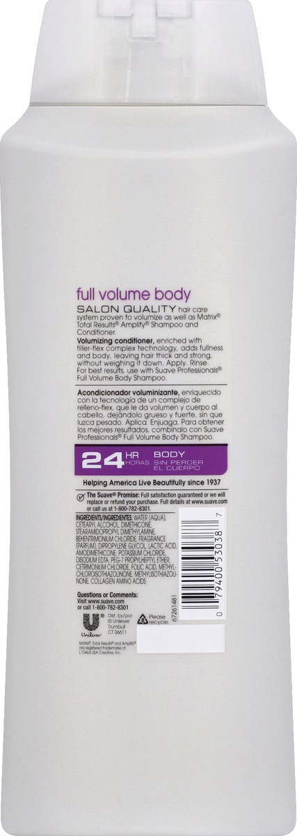 slide 6 of 6, Suave Professionals Volumizing Conditioner Fine Hair, 28 oz