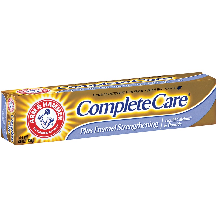 slide 2 of 3, ARM & HAMMER Complete Care Toothpaste, 6 oz