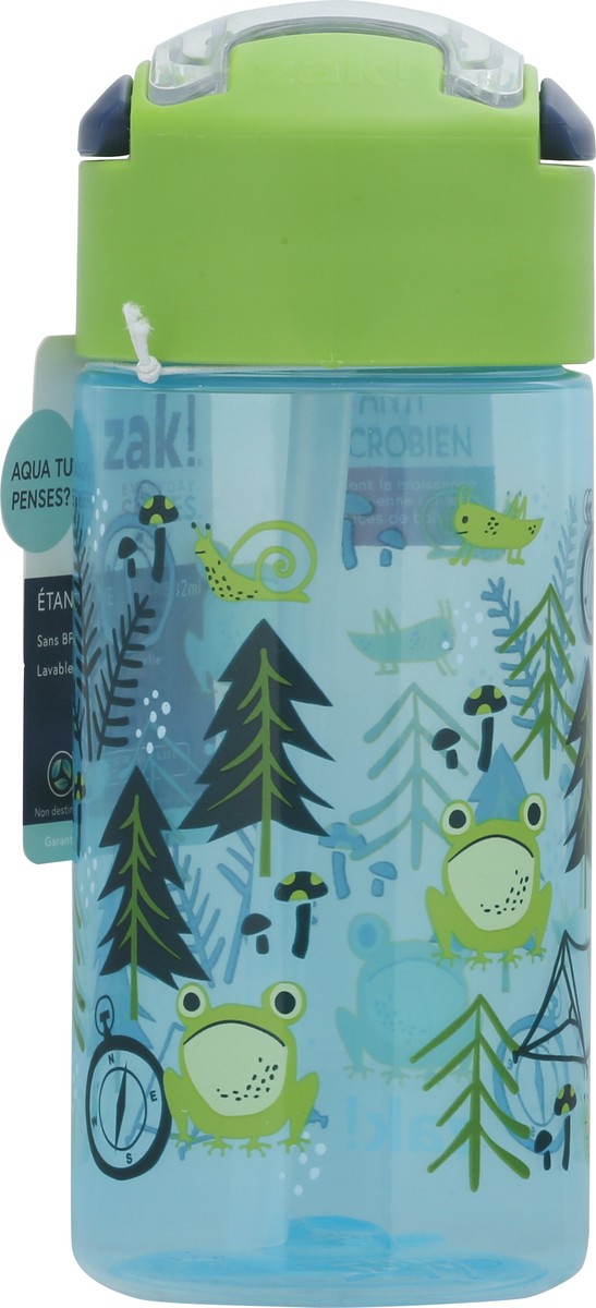 slide 4 of 11, Zak! Designs Everyday Smiles 18 Ounce Leak-Proof Bottle 1 ea, 1 ct