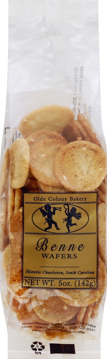 slide 10 of 13, Olde Colony Bakery Benne Wafers 5 oz, 5 oz