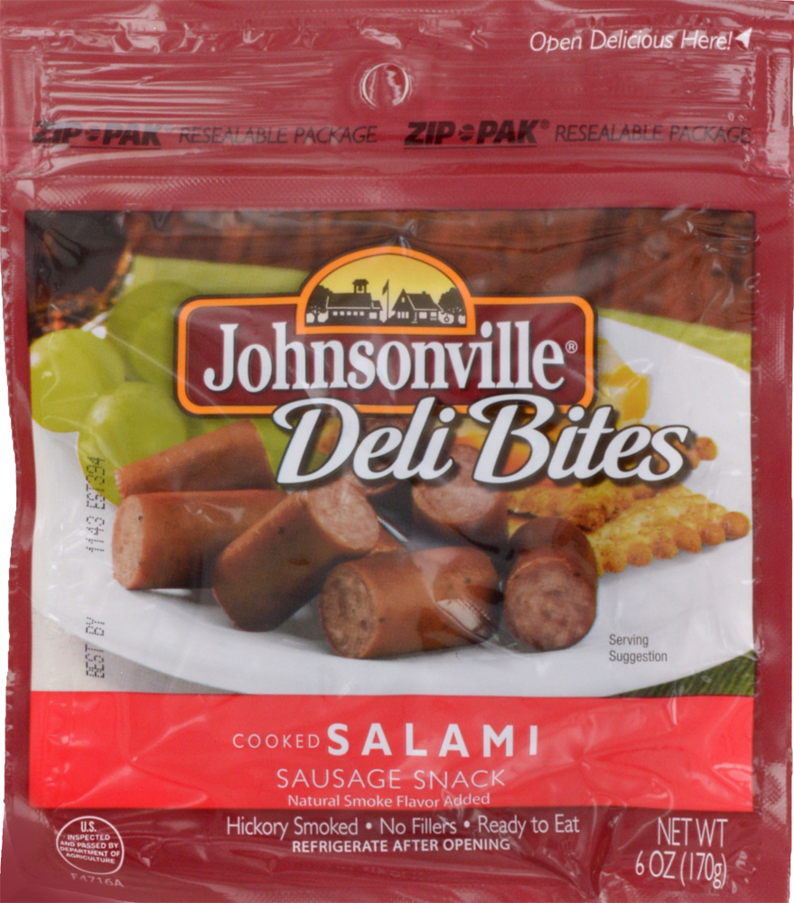 slide 1 of 3, Johnsonville Sausage Snack 6 oz, 6 oz