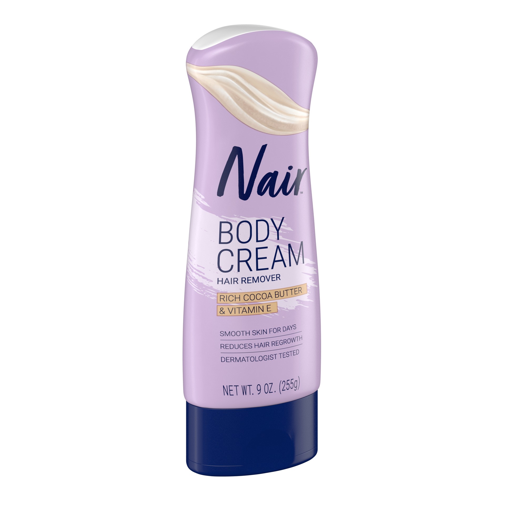 slide 4 of 4, Nair Hair Removal Body Cream, Cocoa Butter and Vitamin E - 9.0oz, 9 oz