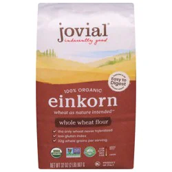 Jovial Einkorn Whole Wheat 100% Organic Flour - 32 oz