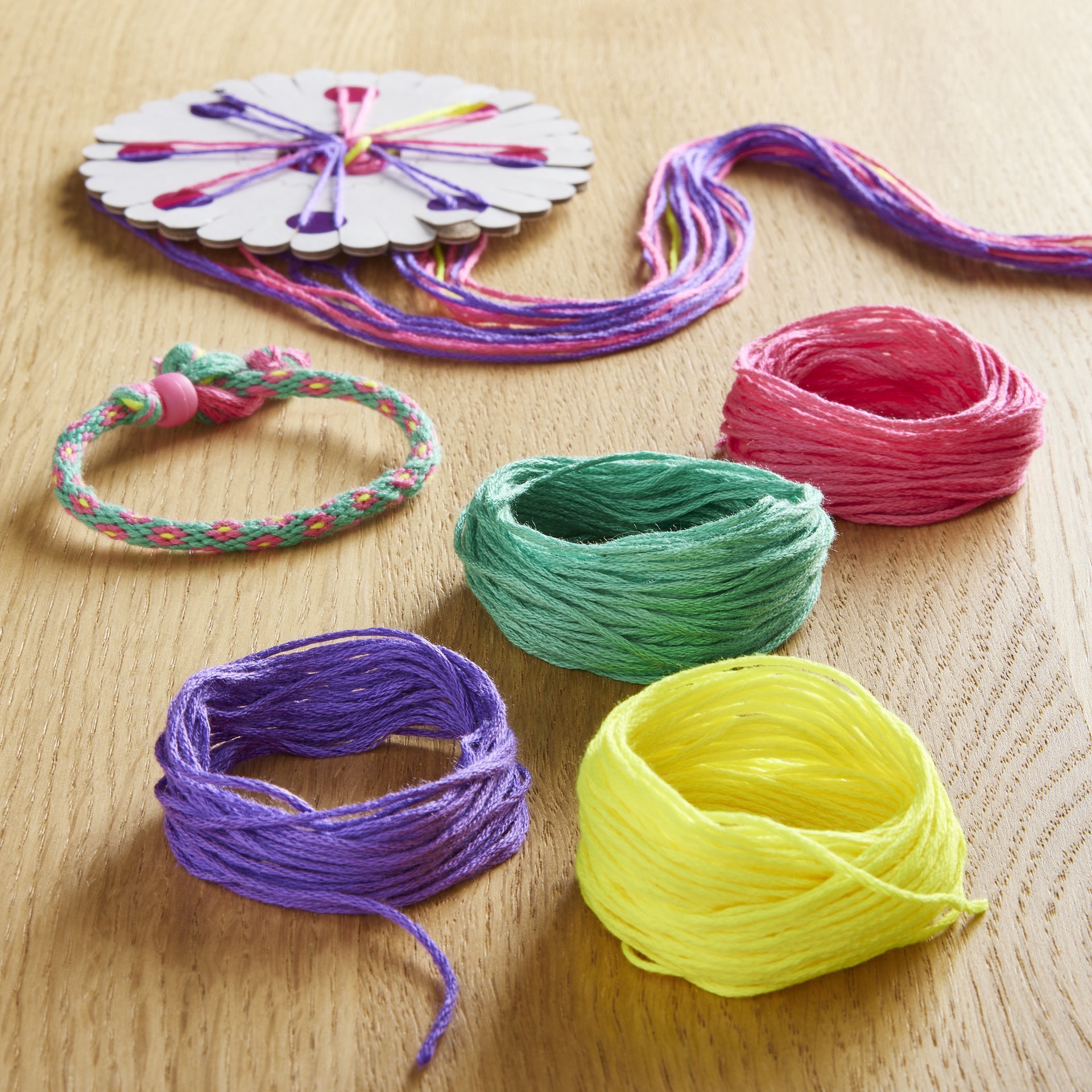 slide 3 of 4, Neon Friendship Bracelet Kit By Creatology, 11 ct total