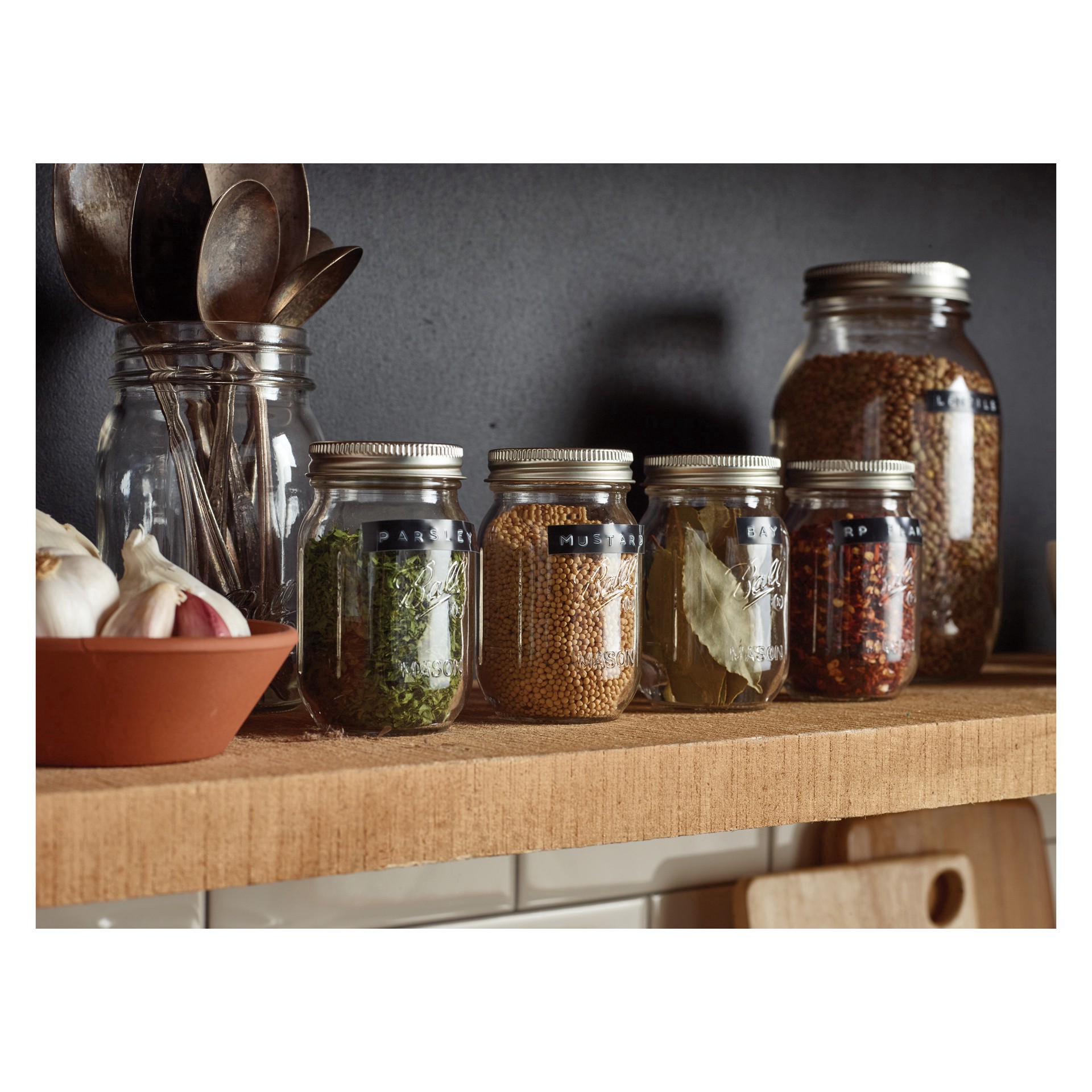 slide 2 of 7, Ball 4-Ounce Mini Storage Jar, 4-Count, 4 ct