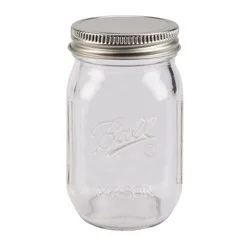 Ball 4-Ounce Mini Storage Jar, 4-Count