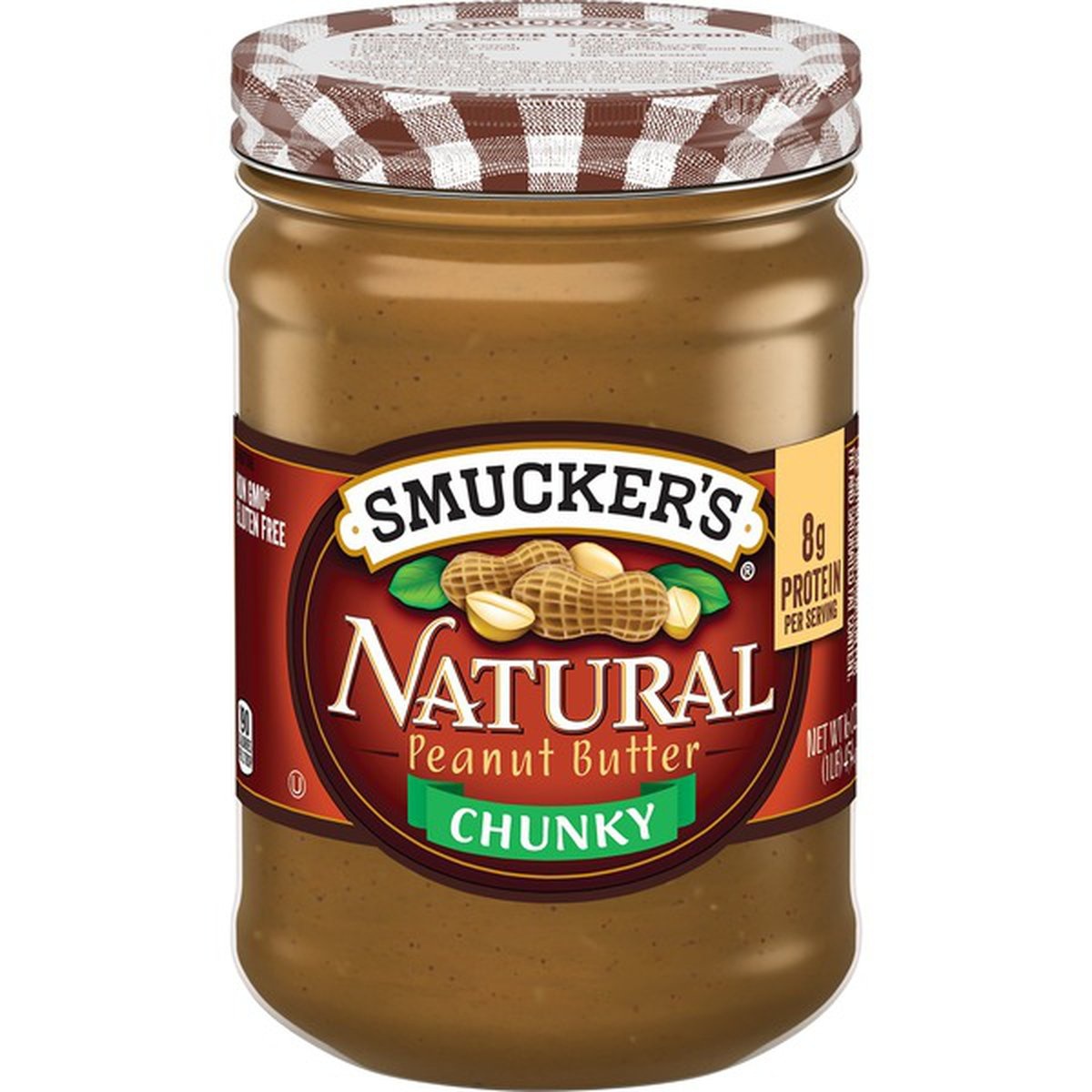 Smucker's Natural Peanut Butter Chunky 16 oz Shipt