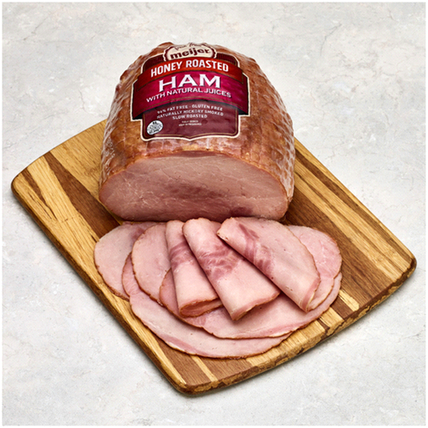 slide 1 of 1, Meijer Honey Roasted Ham, per lb