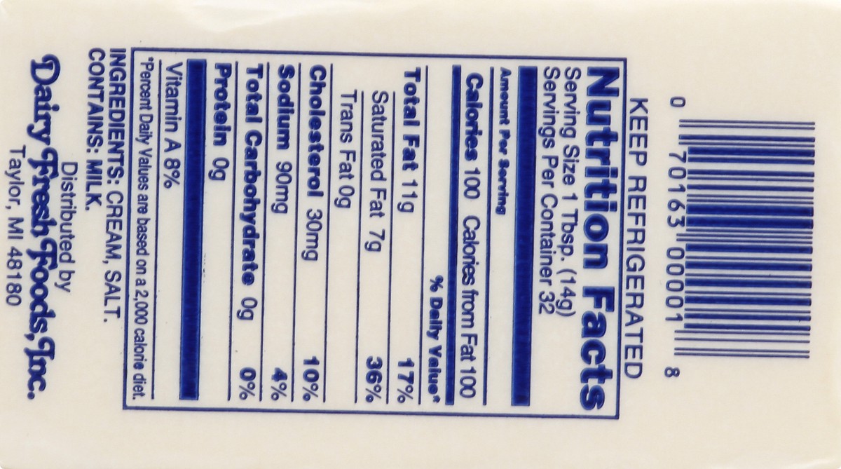 slide 12 of 13, Dairy Fresh Butter Salted Solid, 1 ct