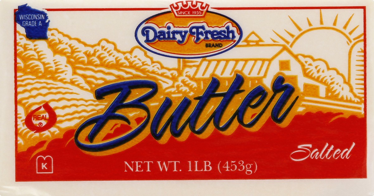 slide 13 of 13, Dairy Fresh Butter Salted Solid, 1 ct