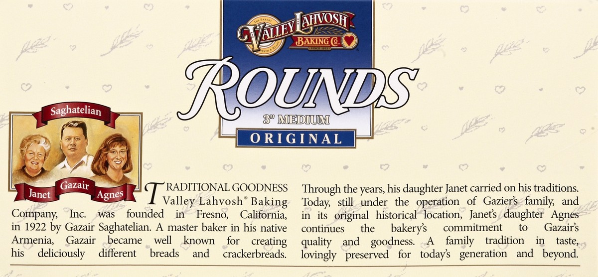 slide 2 of 4, Valley Lahvosh Baking Co. Valley Lahvosh Original Crackers, 4.5 oz