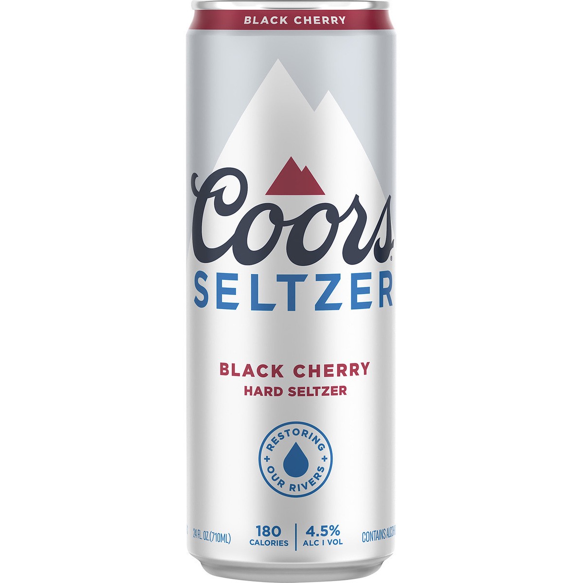 slide 6 of 8, Coors Hard Seltzer, 24 oz