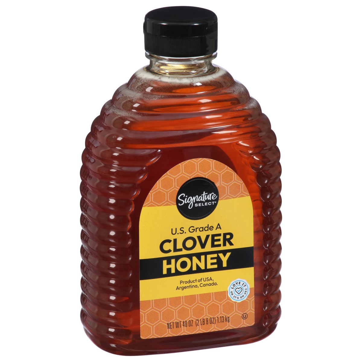 slide 2 of 9, Signature Select Clover Clover Honey 40 oz, 40 oz