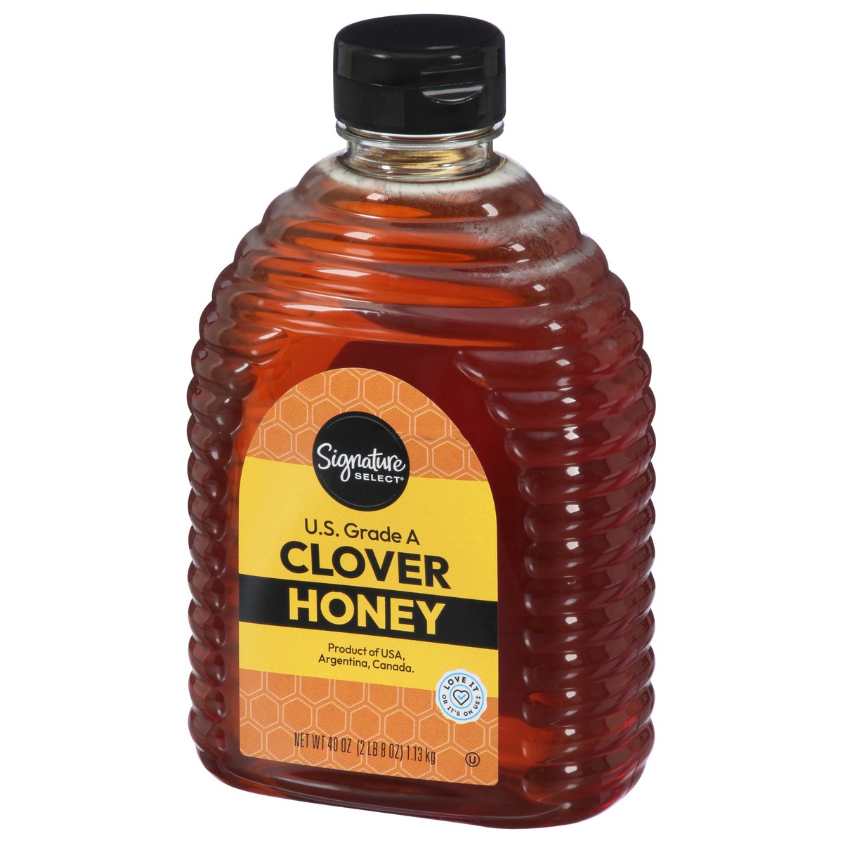 slide 3 of 9, Signature Select Clover Clover Honey 40 oz, 40 oz