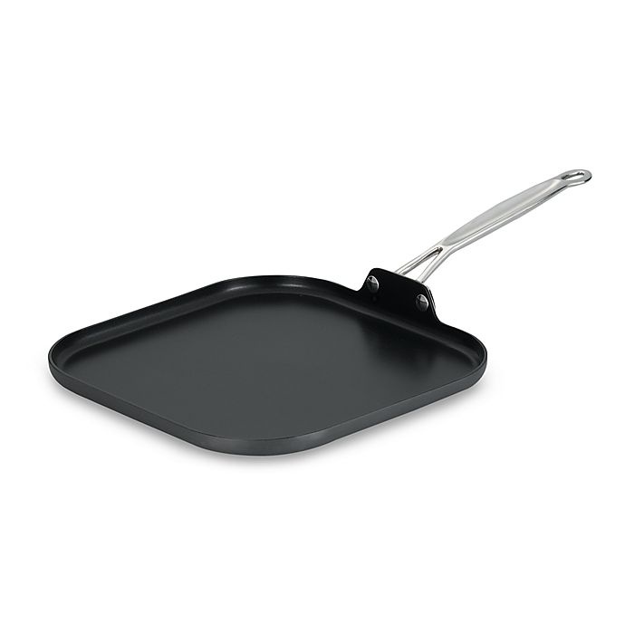 slide 1 of 1, Cuisinart Chef's Classic Non-Stick Hard Anodized Square Griddle, 11 in