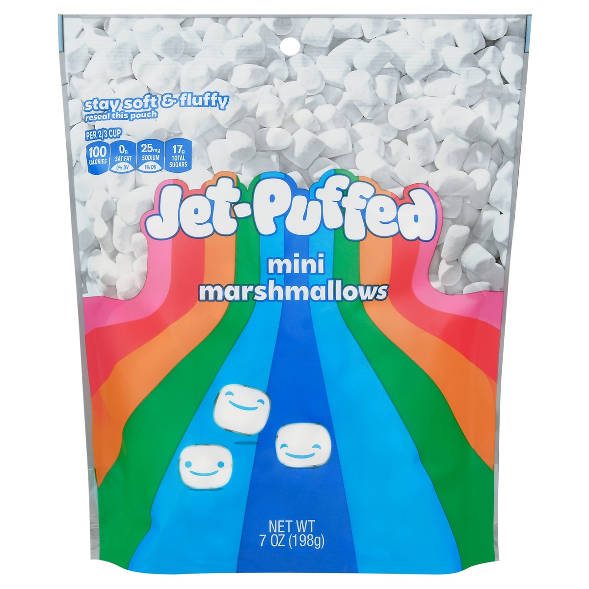 JetPuffed Mini Marshmallows Resealable Bag 7 oz Shipt