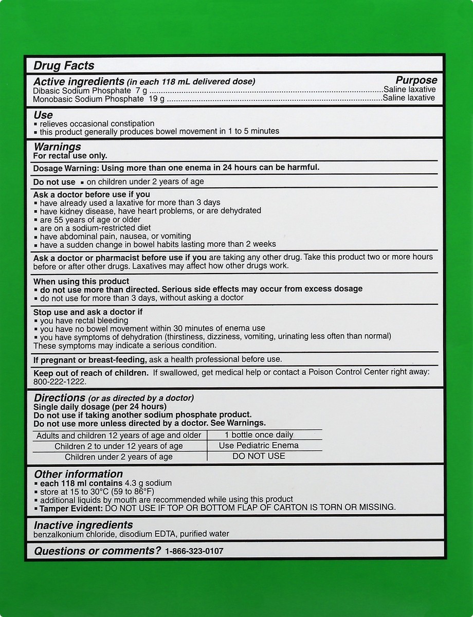slide 8 of 11, CVS Health Disposable Enema, Latex Free, 6 Ct, 1 ct