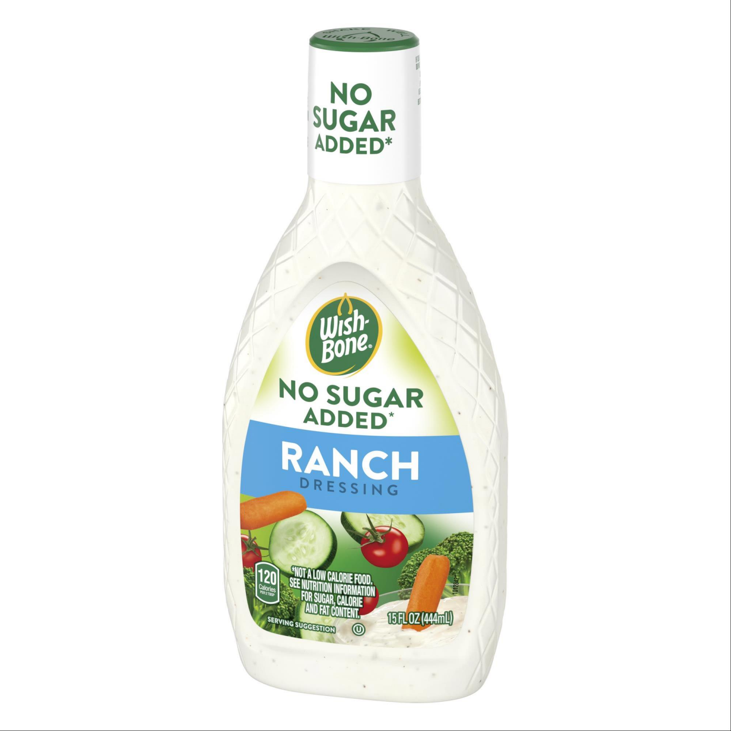 slide 3 of 5, Wish-Bone No Sugar Added Ranch Salad Dressing, 15 fl oz., 15 fl oz