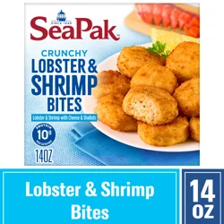SeaPak Crunchy Lobster & Shrimp Bites 14 oz