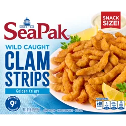 SeaPak Clam Strips Snack Size