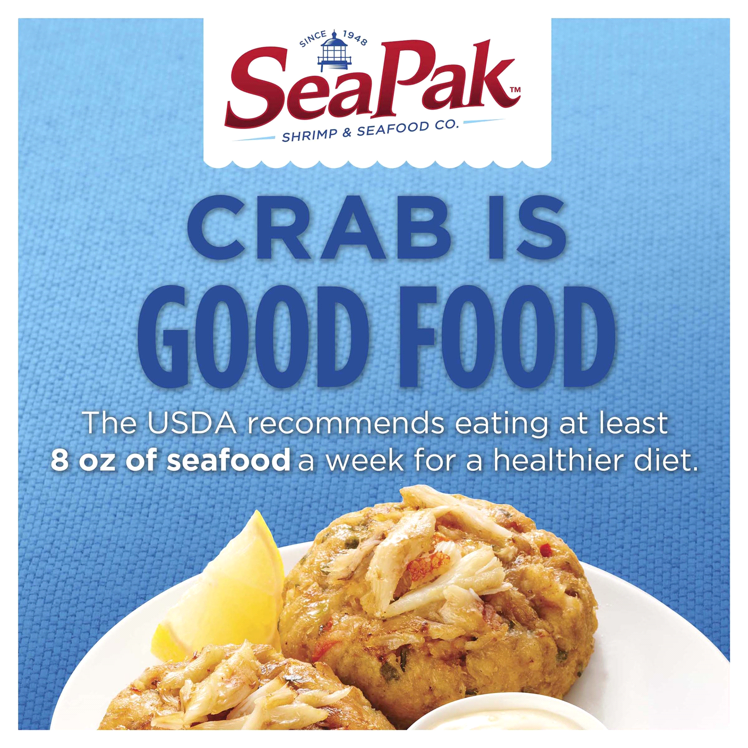 slide 2 of 5, SeaPak Maryland Style Crab Cakes 8 oz. Box, 8 oz