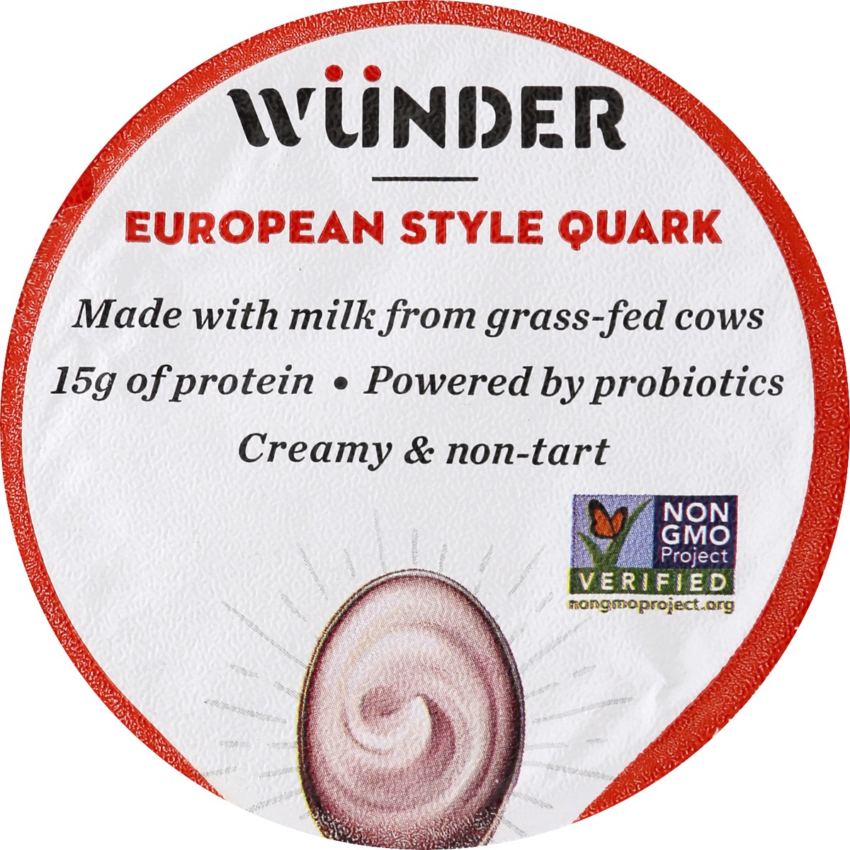 slide 9 of 13, Wünder Creamery European Style Strawberry Quark 5.3 oz, 5.3 oz