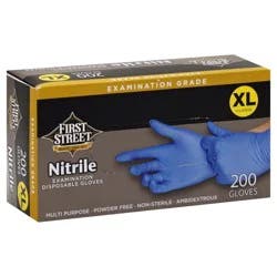 First Street Nitrile Gloves Extra Large