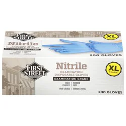 First Street Nitrile Gloves Extra Large