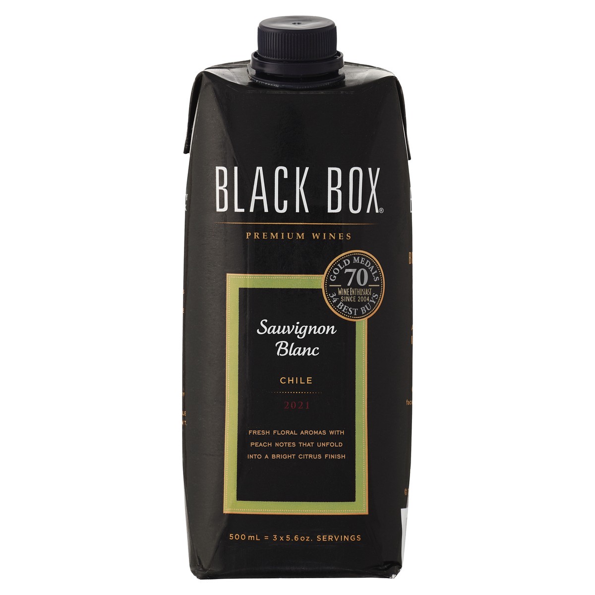 slide 2 of 4, Black Box Sauvignon Blanc Tetra, 500 ml